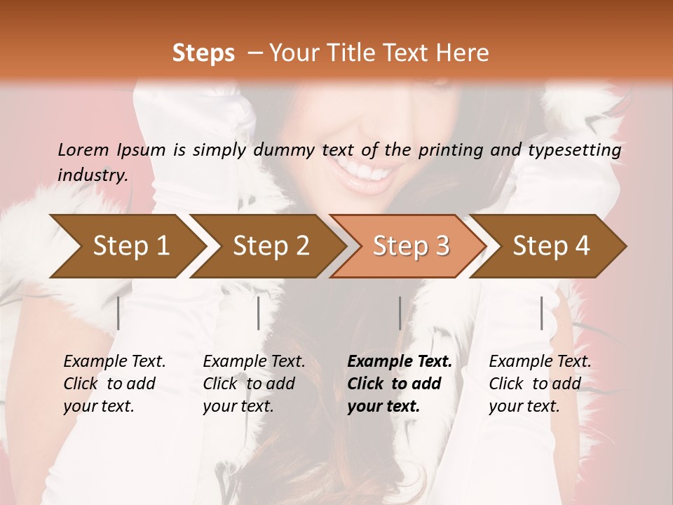 Gloves Young Joy PowerPoint Template