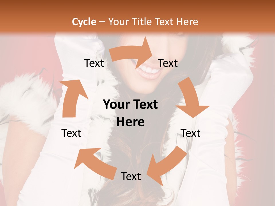 Gloves Young Joy PowerPoint Template