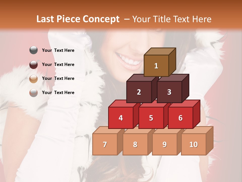 Gloves Young Joy PowerPoint Template