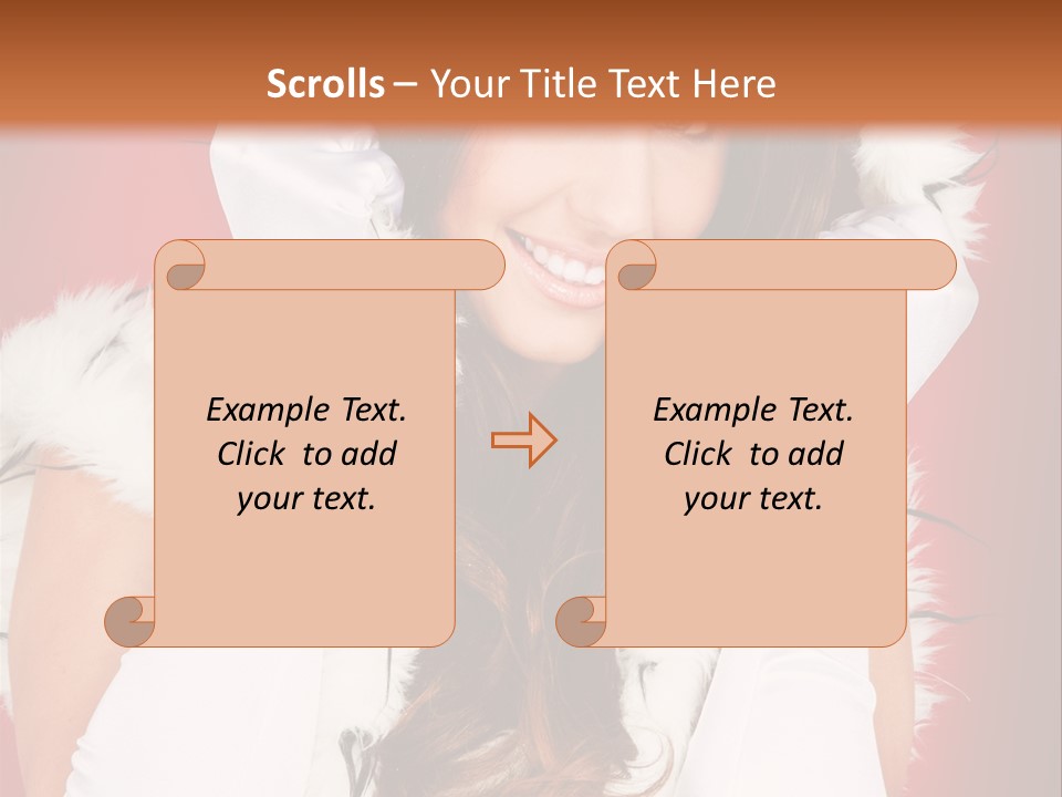 Gloves Young Joy PowerPoint Template