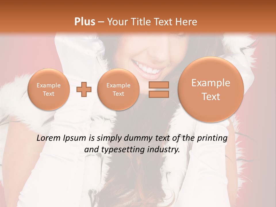 Gloves Young Joy PowerPoint Template