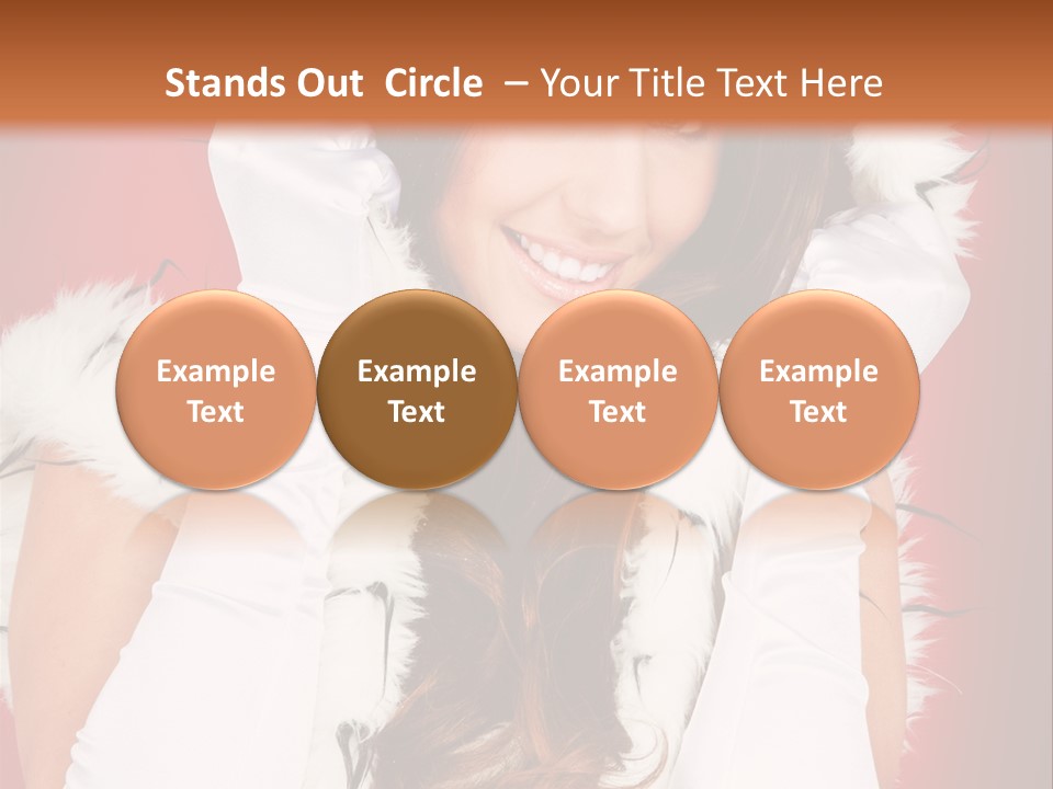 Gloves Young Joy PowerPoint Template