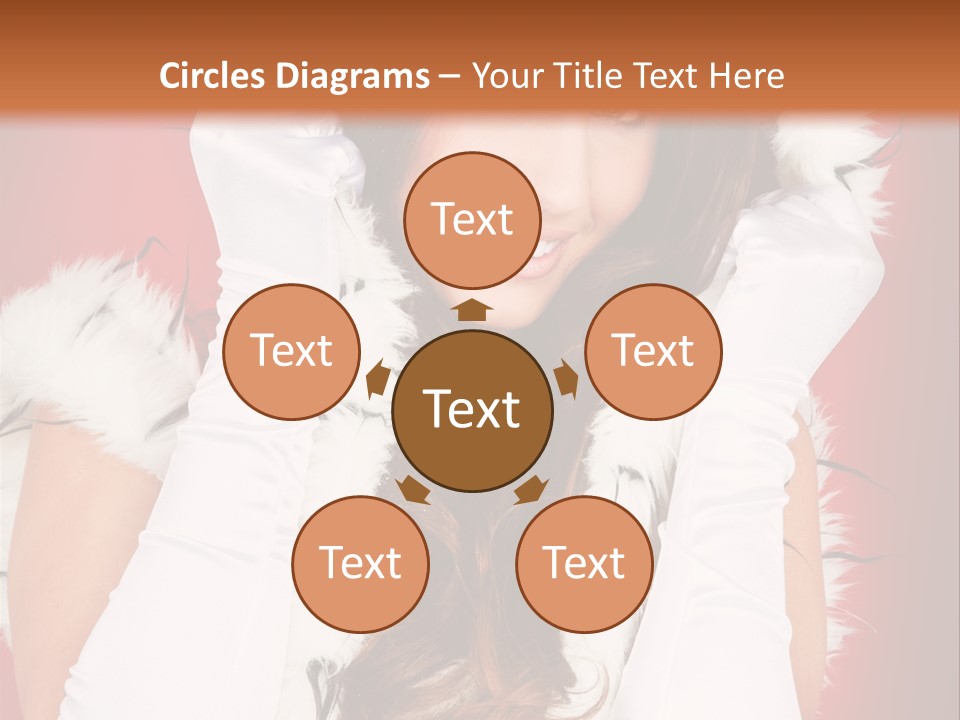 Gloves Young Joy PowerPoint Template