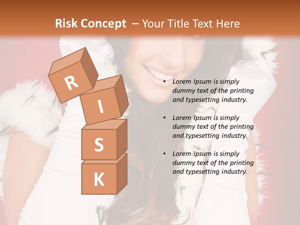 Gloves Young Joy PowerPoint Template