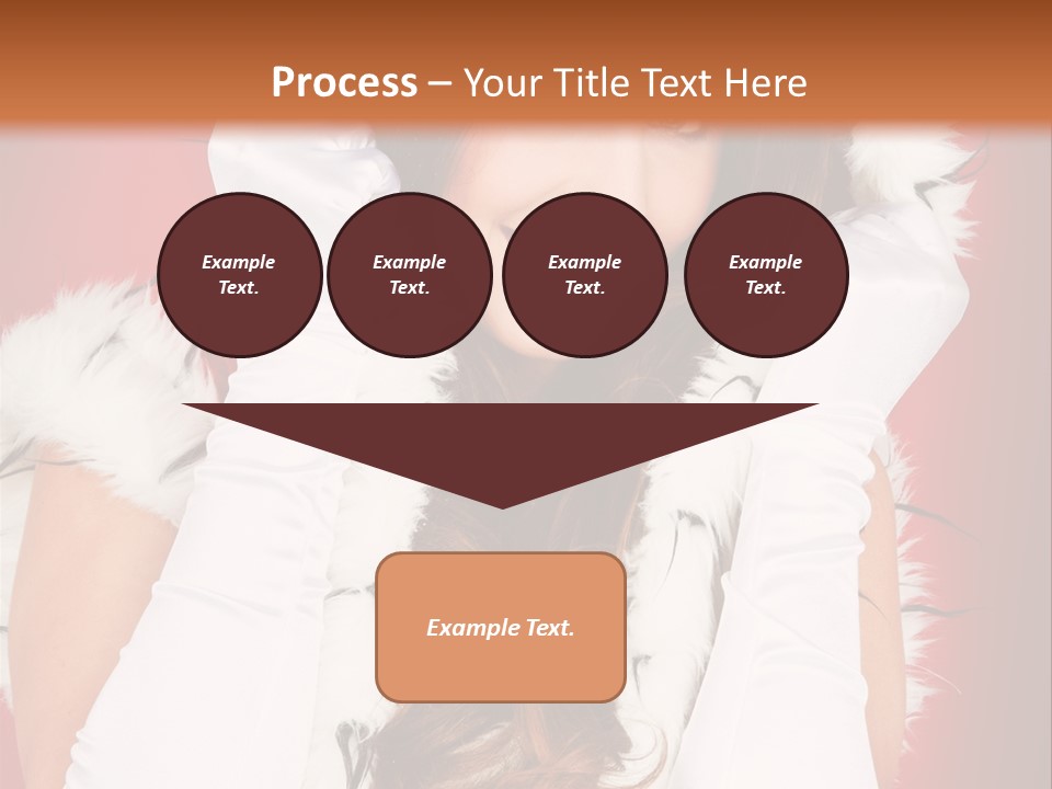 Gloves Young Joy PowerPoint Template