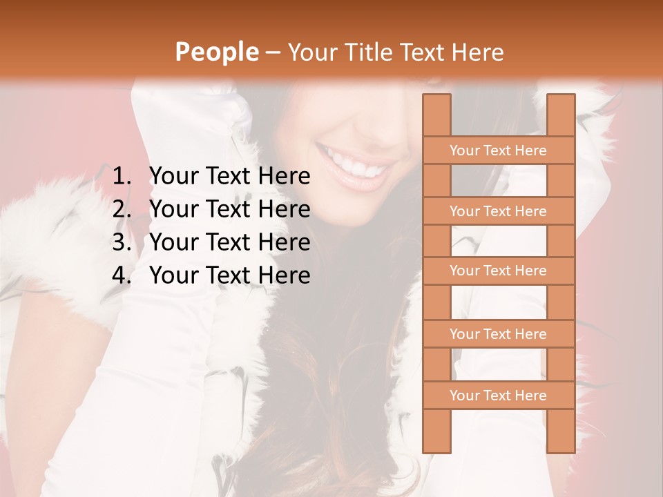 Gloves Young Joy PowerPoint Template