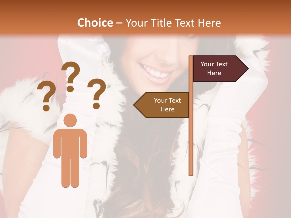 Gloves Young Joy PowerPoint Template