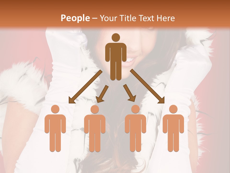 Gloves Young Joy PowerPoint Template