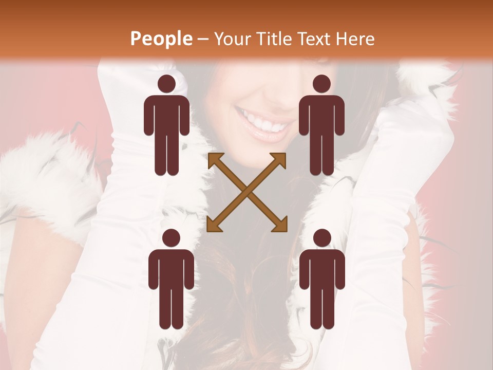 Gloves Young Joy PowerPoint Template