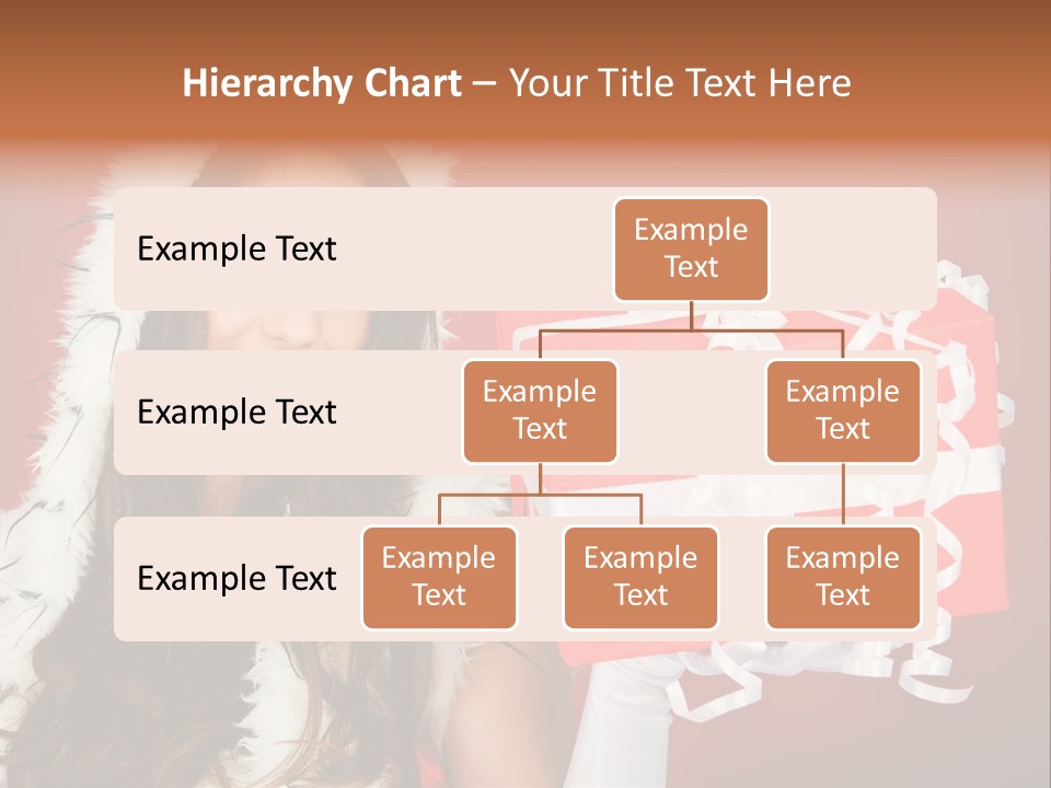 Colorful Gift Red PowerPoint Template