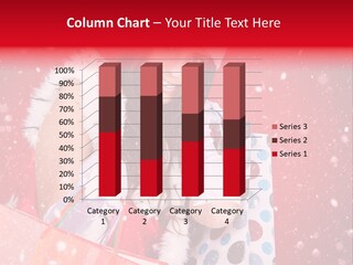 Woman Winter Xmas PowerPoint Template