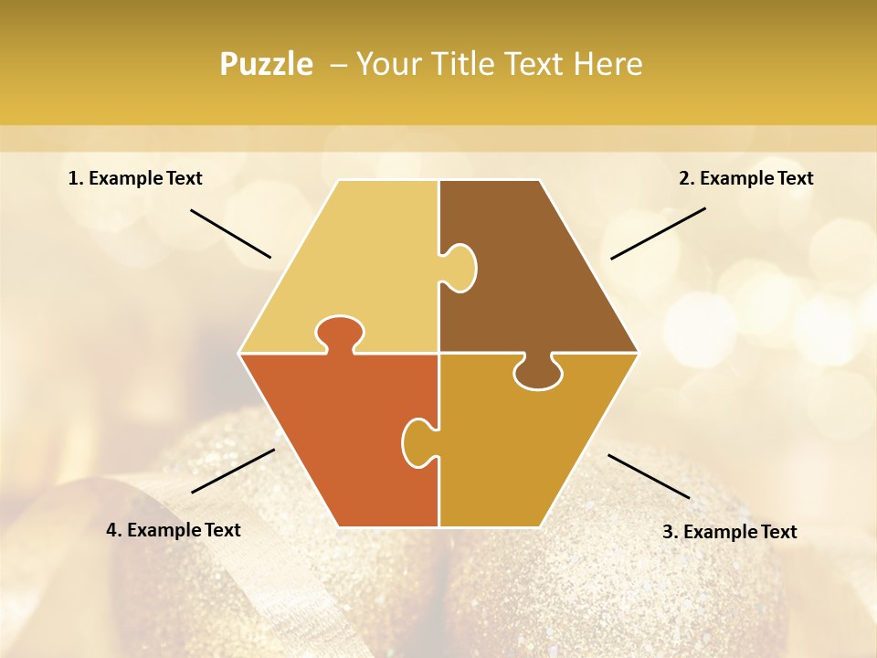 Yellow Sphere Celebrate PowerPoint Template