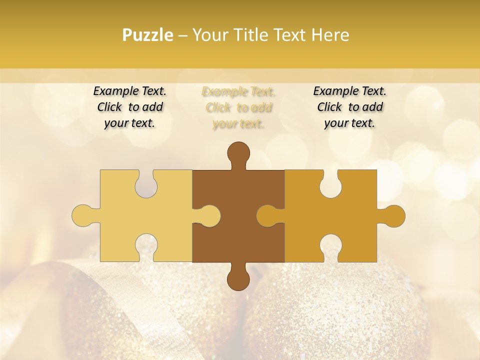 Yellow Sphere Celebrate PowerPoint Template