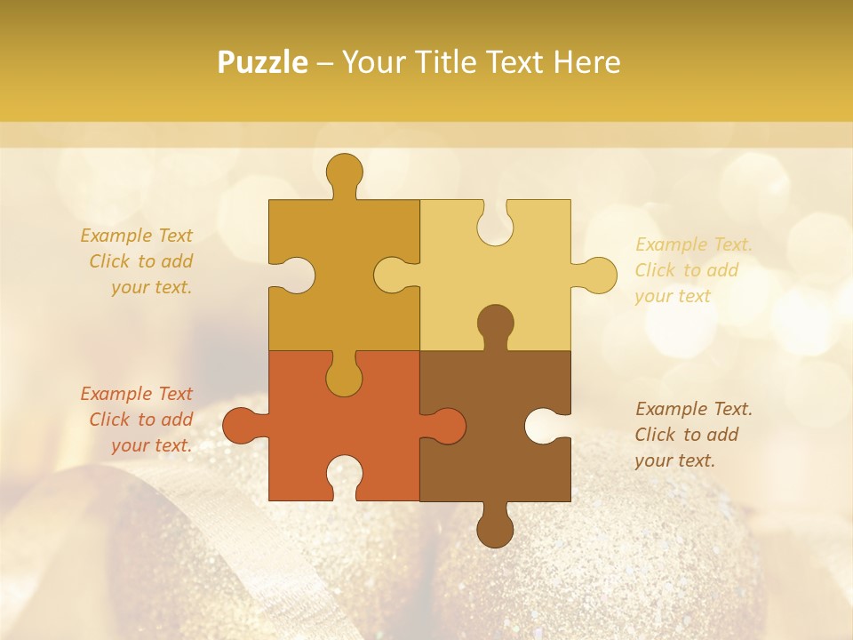 Yellow Sphere Celebrate PowerPoint Template