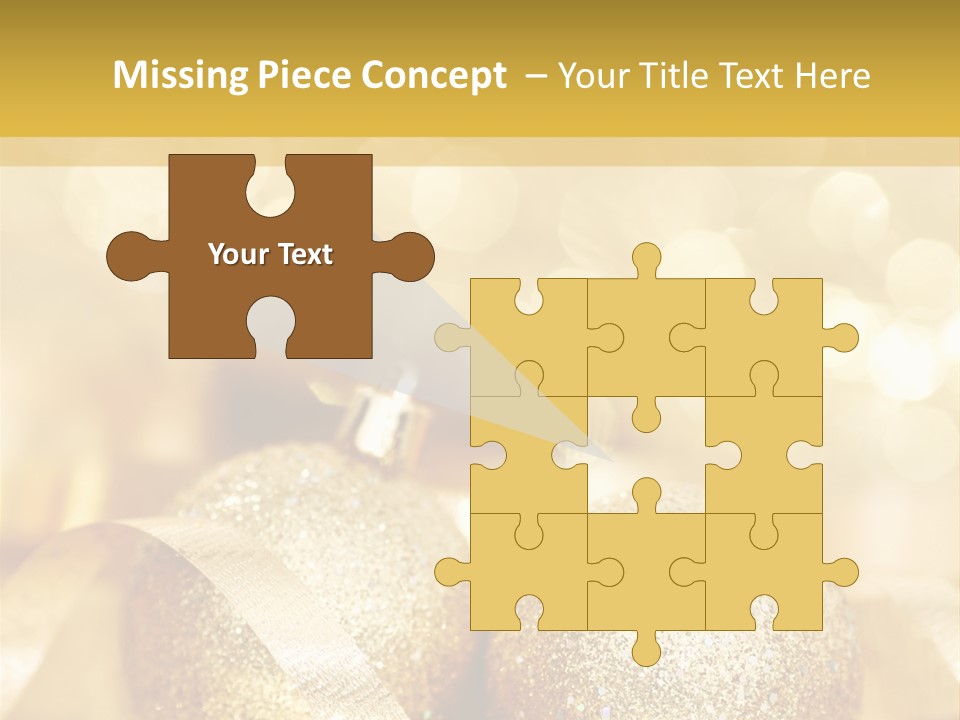 Yellow Sphere Celebrate PowerPoint Template