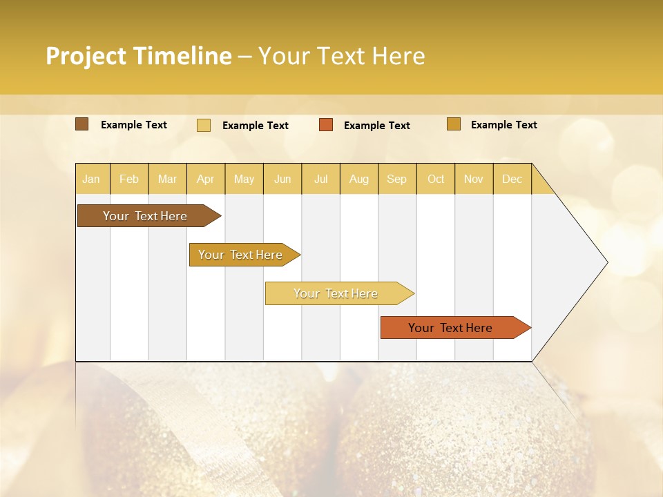Yellow Sphere Celebrate PowerPoint Template