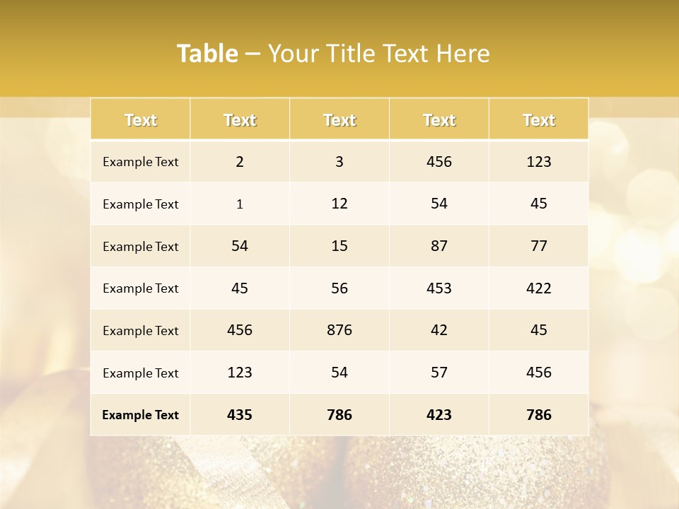 Yellow Sphere Celebrate PowerPoint Template