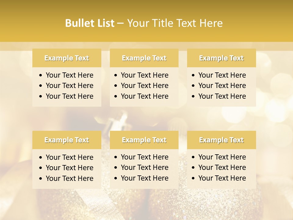 Yellow Sphere Celebrate PowerPoint Template