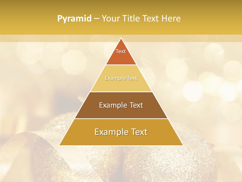 Yellow Sphere Celebrate PowerPoint Template