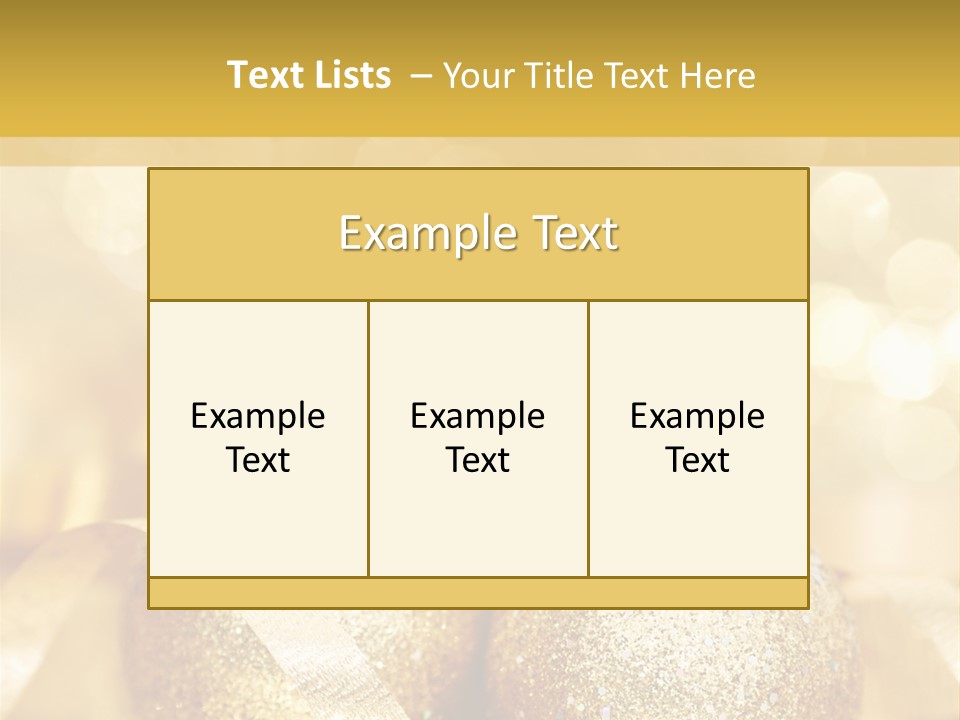 Yellow Sphere Celebrate PowerPoint Template
