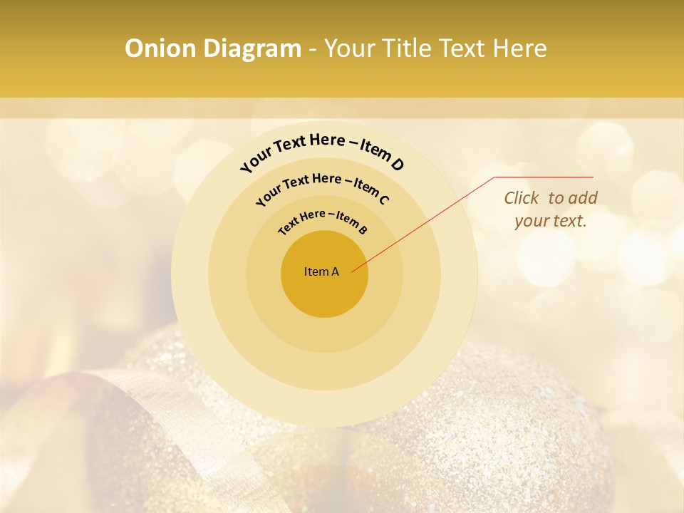 Yellow Sphere Celebrate PowerPoint Template