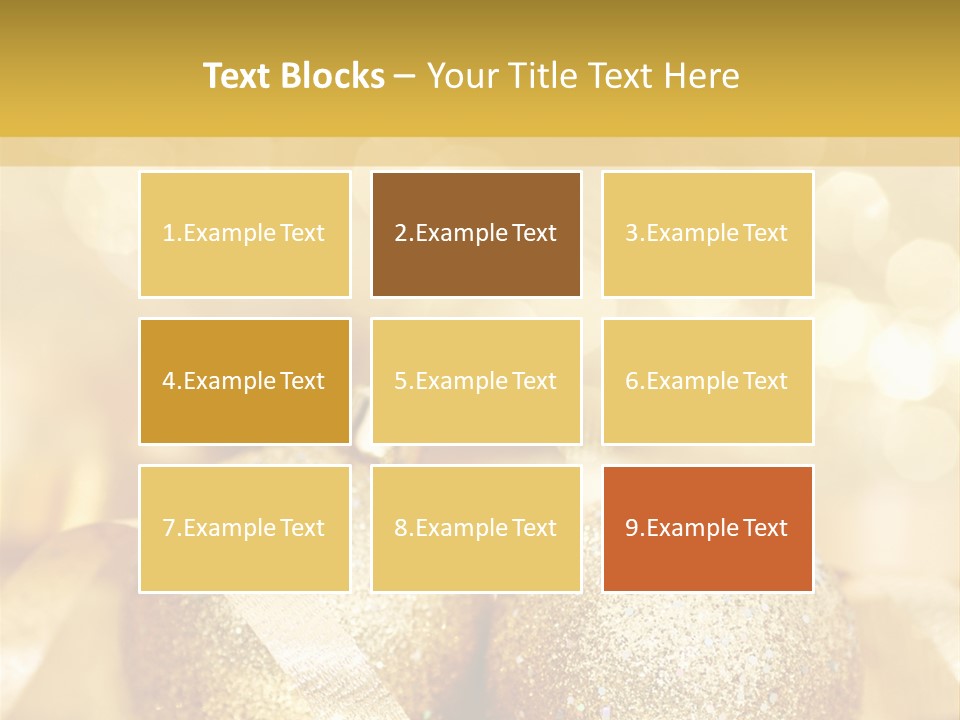 Yellow Sphere Celebrate PowerPoint Template