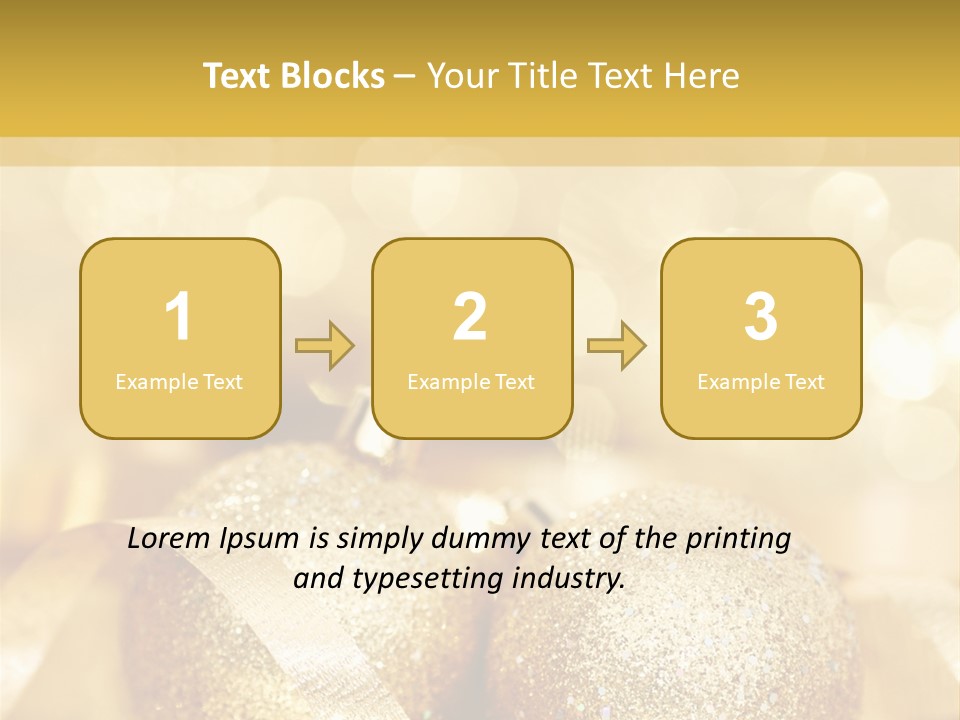 Yellow Sphere Celebrate PowerPoint Template