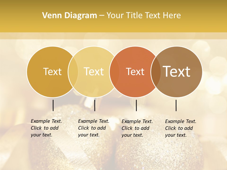 Yellow Sphere Celebrate PowerPoint Template
