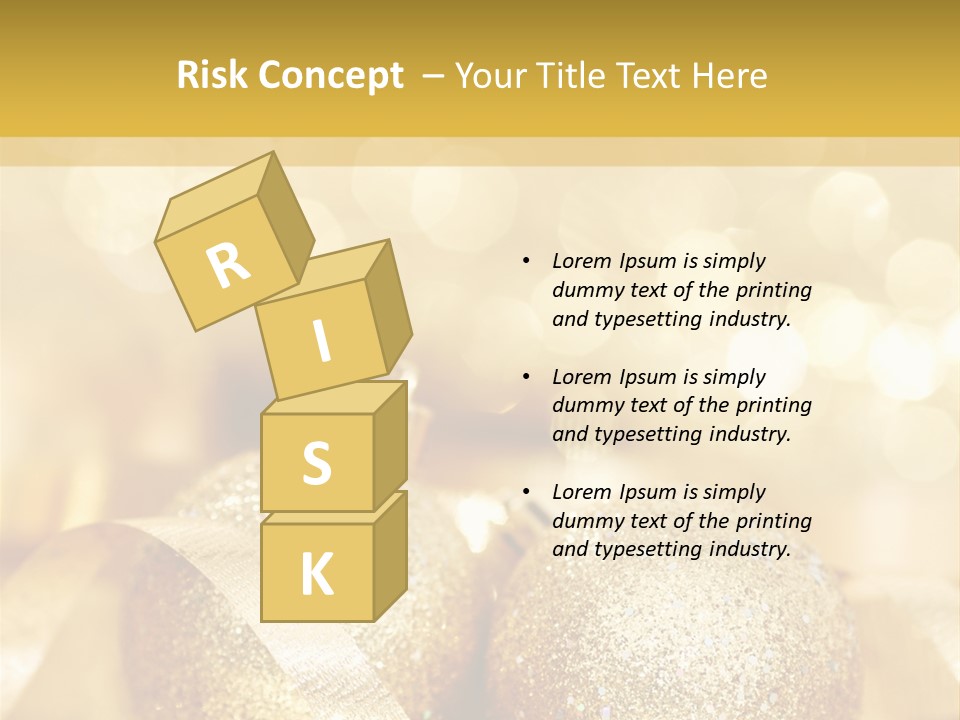 Yellow Sphere Celebrate PowerPoint Template