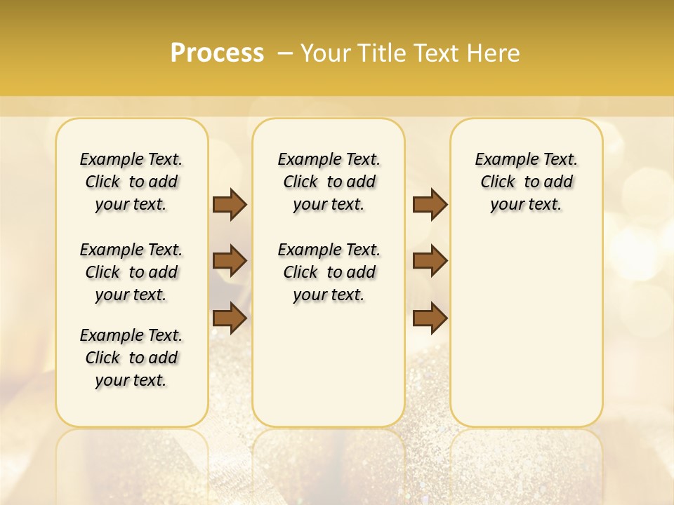 Yellow Sphere Celebrate PowerPoint Template
