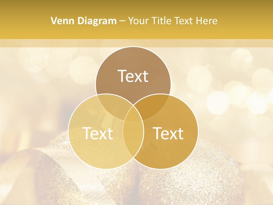 Yellow Sphere Celebrate PowerPoint Template