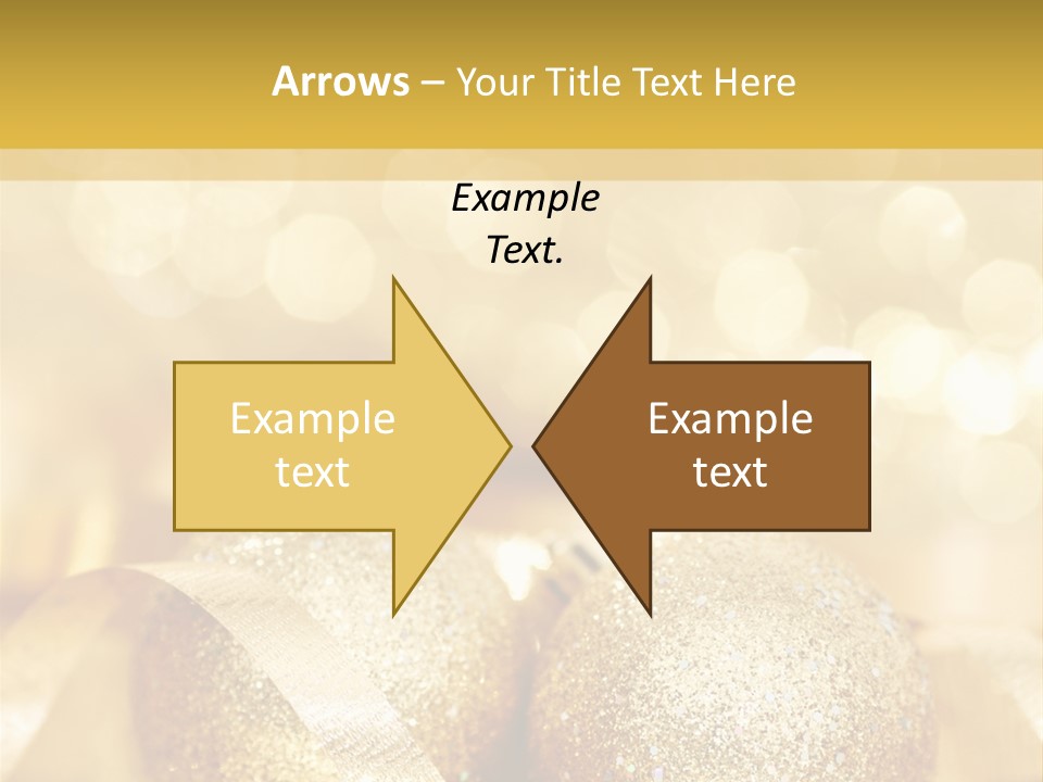Yellow Sphere Celebrate PowerPoint Template