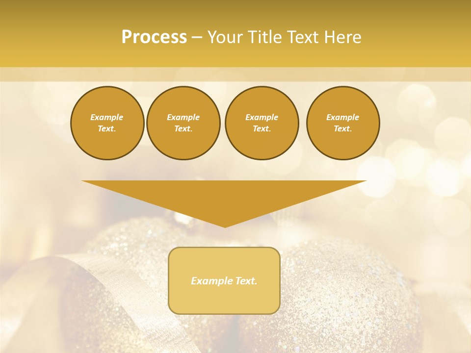 Yellow Sphere Celebrate PowerPoint Template
