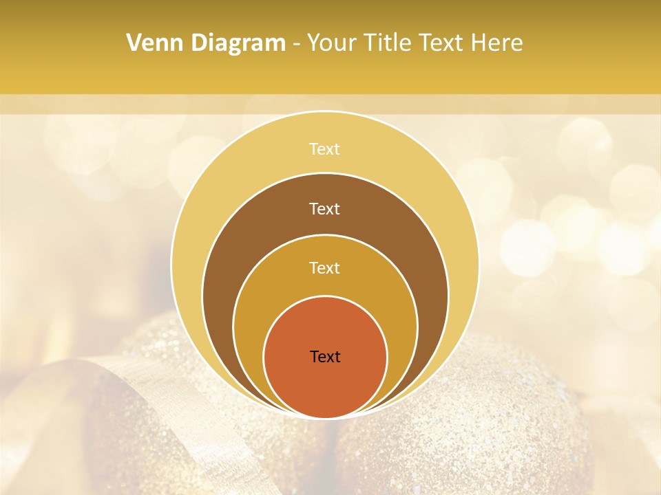 Yellow Sphere Celebrate PowerPoint Template