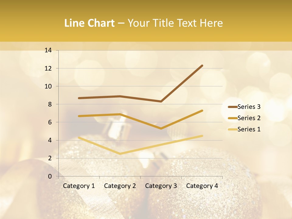 Yellow Sphere Celebrate PowerPoint Template