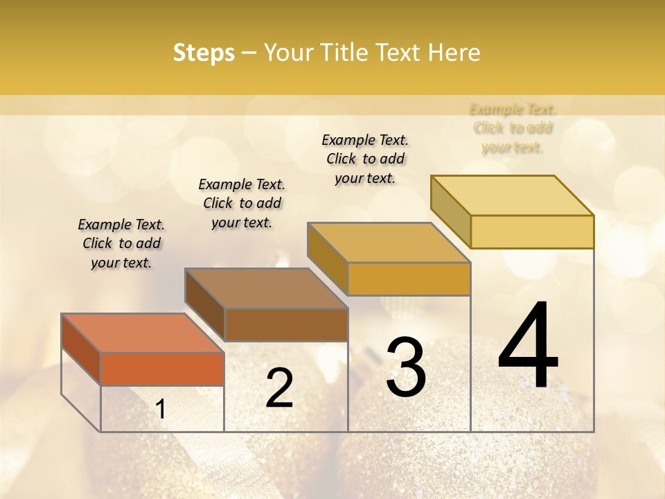 Yellow Sphere Celebrate PowerPoint Template