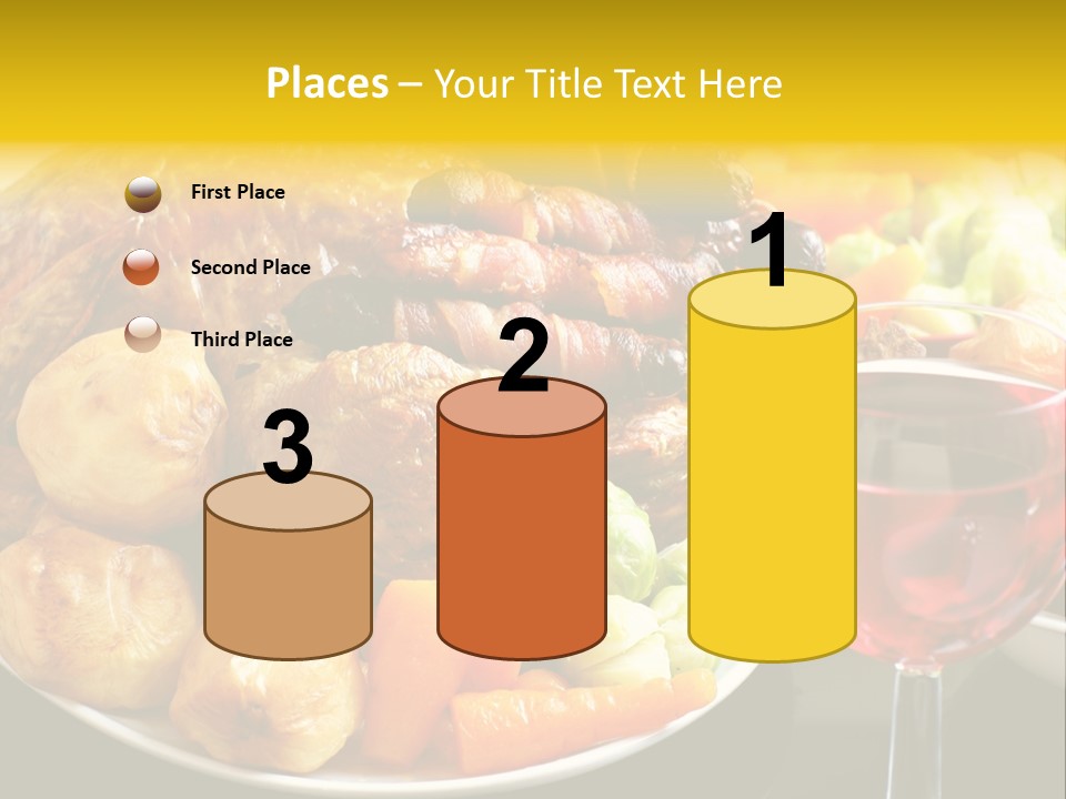 Supper Lunches Sprout PowerPoint Template