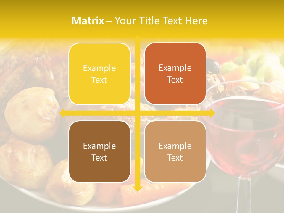 Supper Lunches Sprout PowerPoint Template