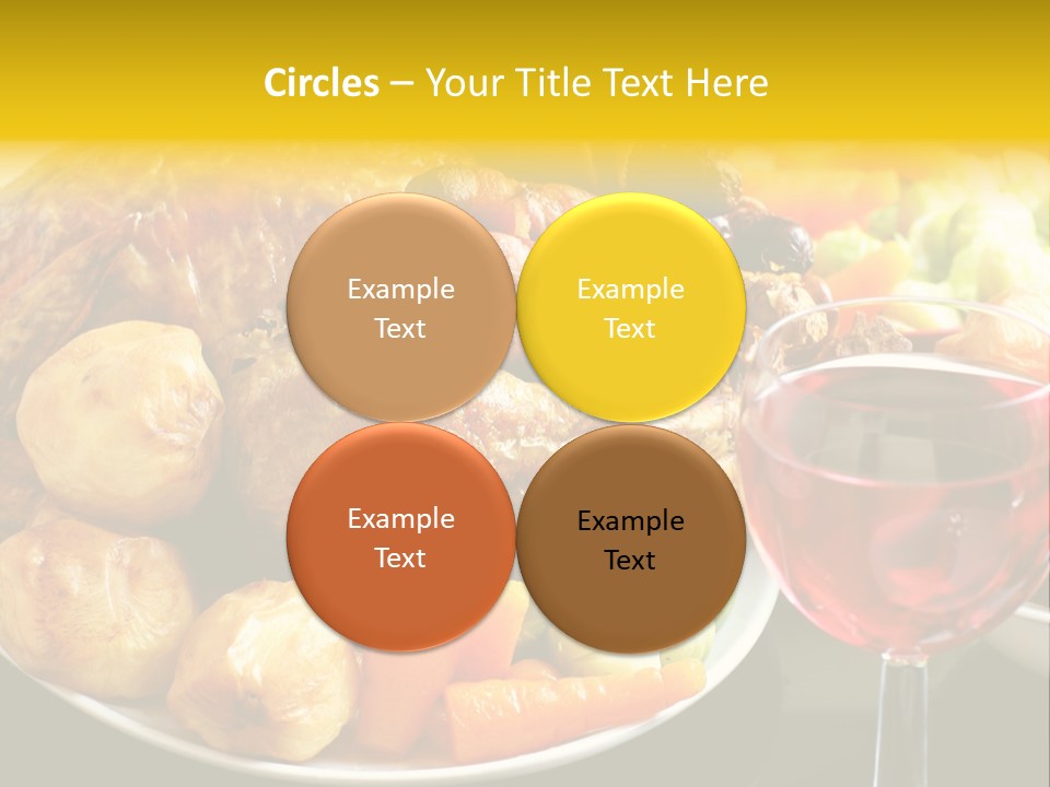 Supper Lunches Sprout PowerPoint Template