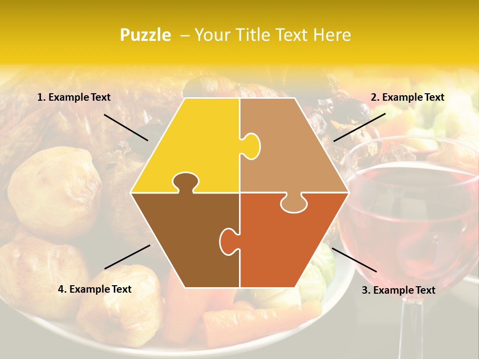 Supper Lunches Sprout PowerPoint Template