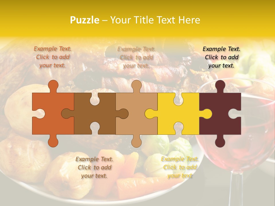 Supper Lunches Sprout PowerPoint Template