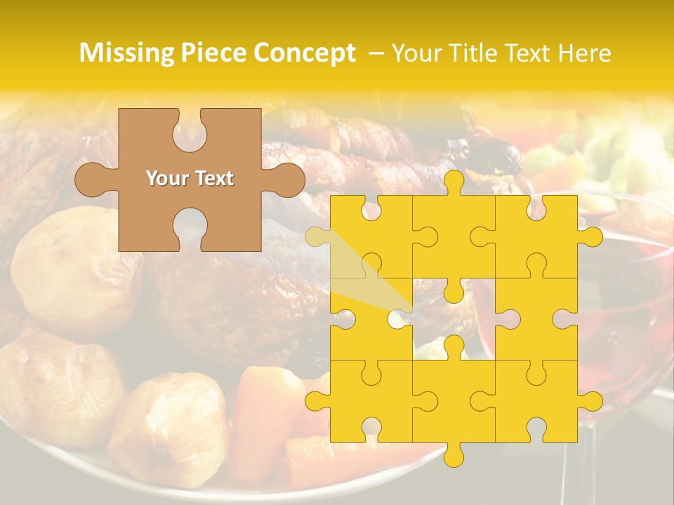 Supper Lunches Sprout PowerPoint Template