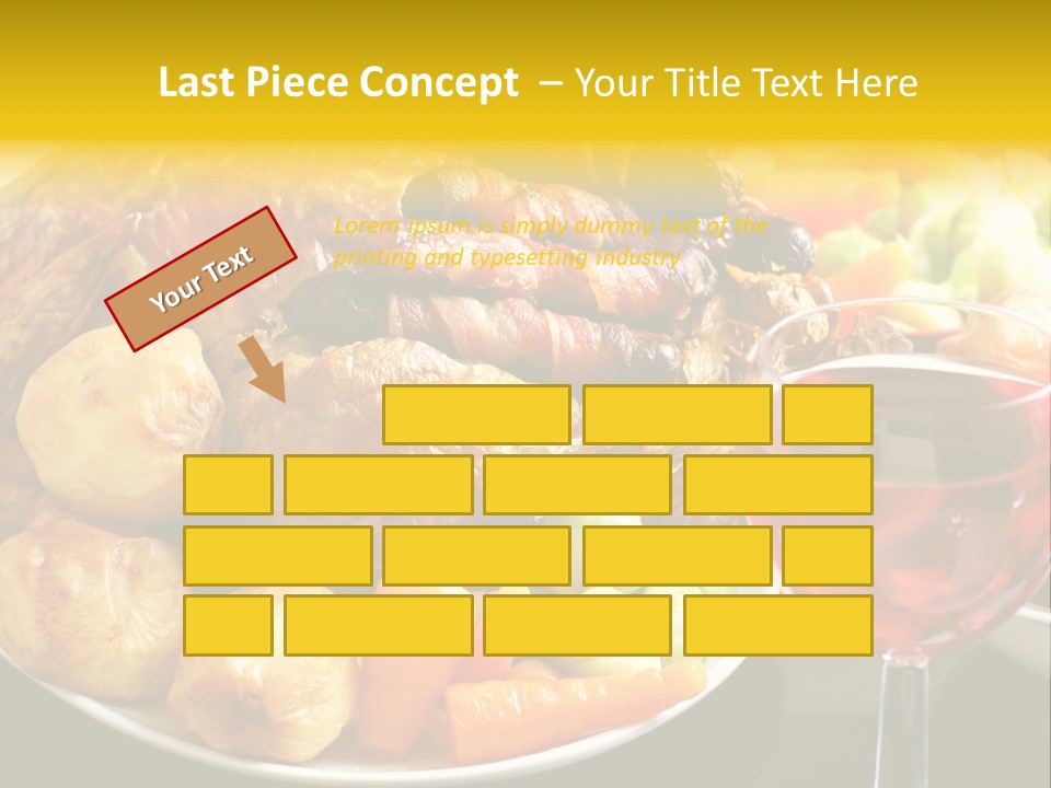 Supper Lunches Sprout PowerPoint Template