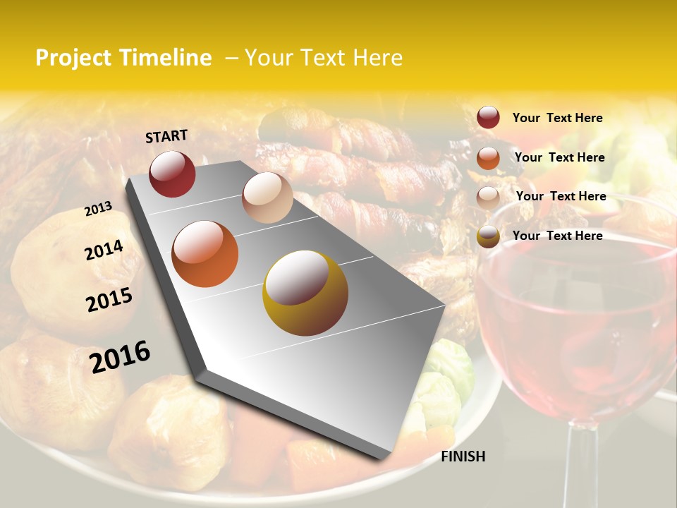Supper Lunches Sprout PowerPoint Template