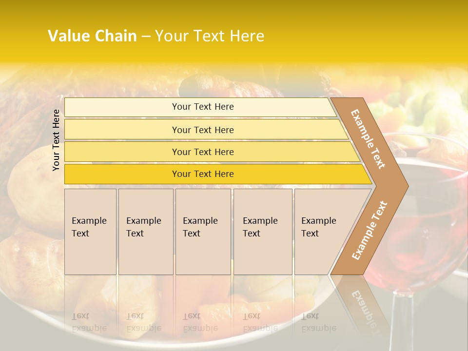 Supper Lunches Sprout PowerPoint Template