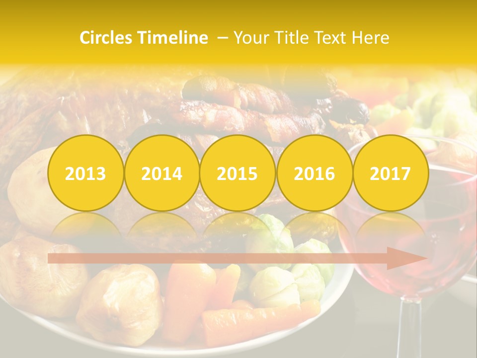 Supper Lunches Sprout PowerPoint Template