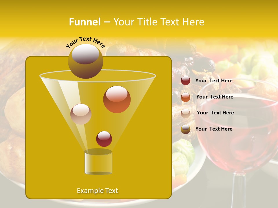 Supper Lunches Sprout PowerPoint Template