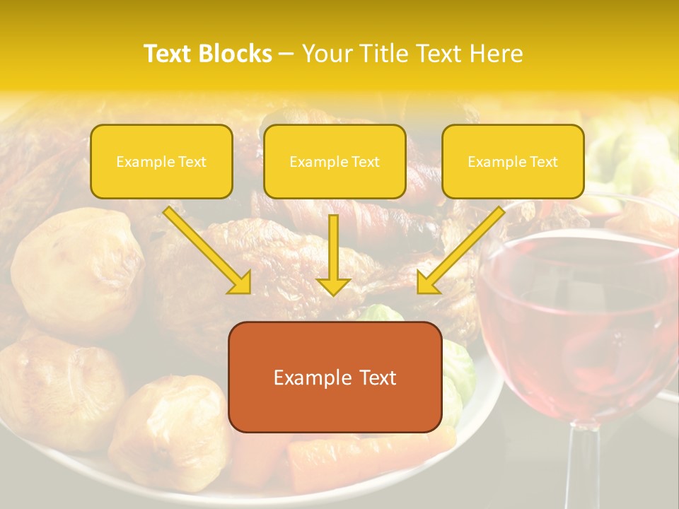Supper Lunches Sprout PowerPoint Template