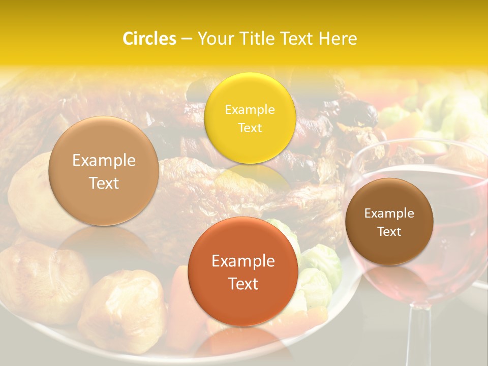 Supper Lunches Sprout PowerPoint Template