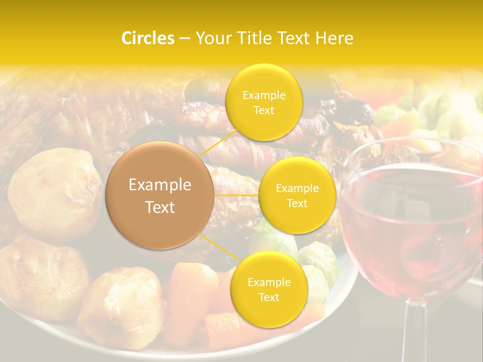 Supper Lunches Sprout PowerPoint Template